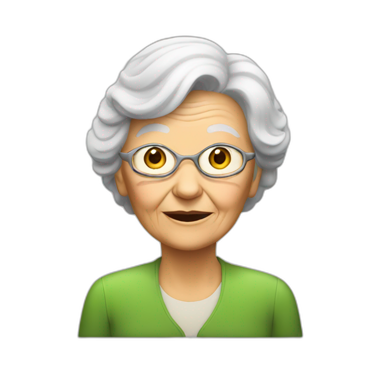 Old women dancing bachata | AI Emoji Generator