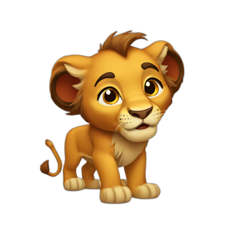 Lion King Simba Ai Emoji Generator