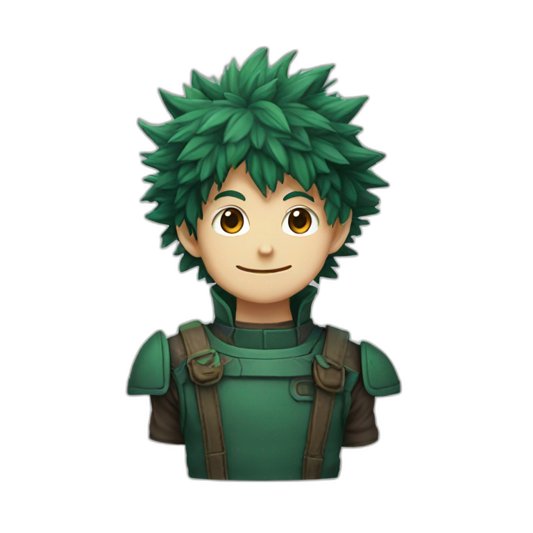 Izuku midorya | AI Emoji Generator