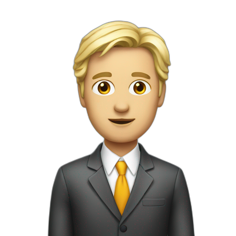 executive woman blonde hair | AI Emoji Generator