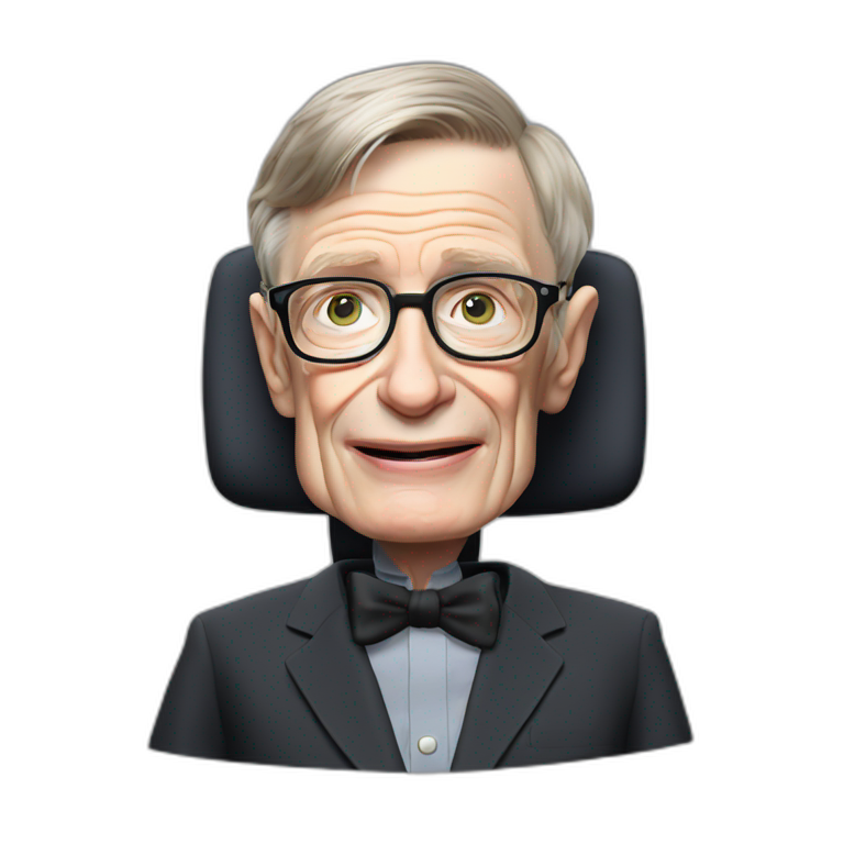 Stephen Hawking | AI Emoji Generator