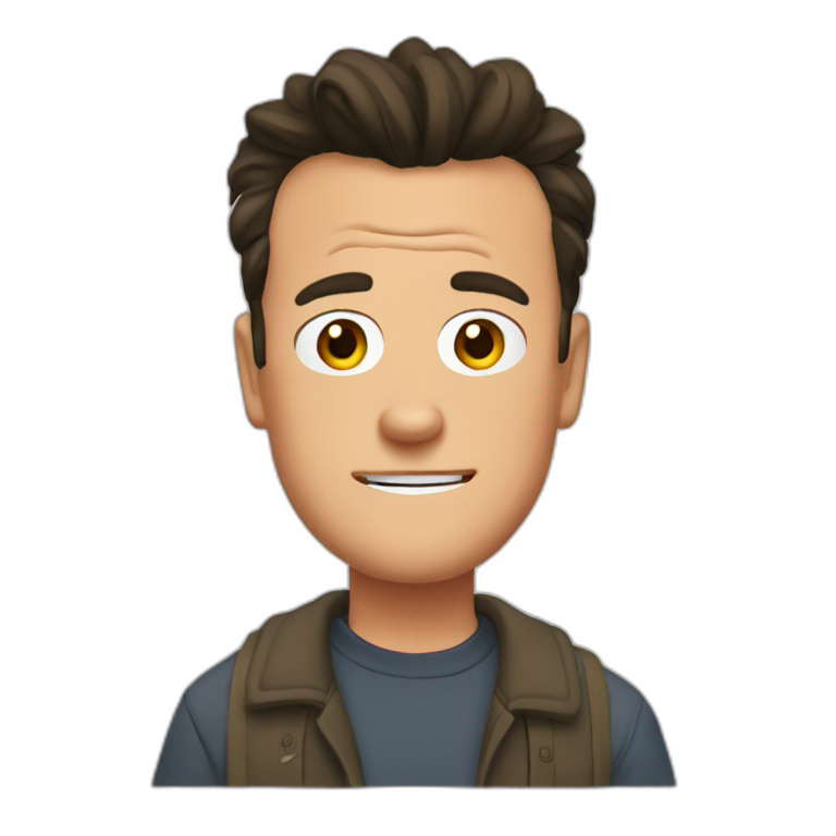 chandler bing | AI Emoji Generator