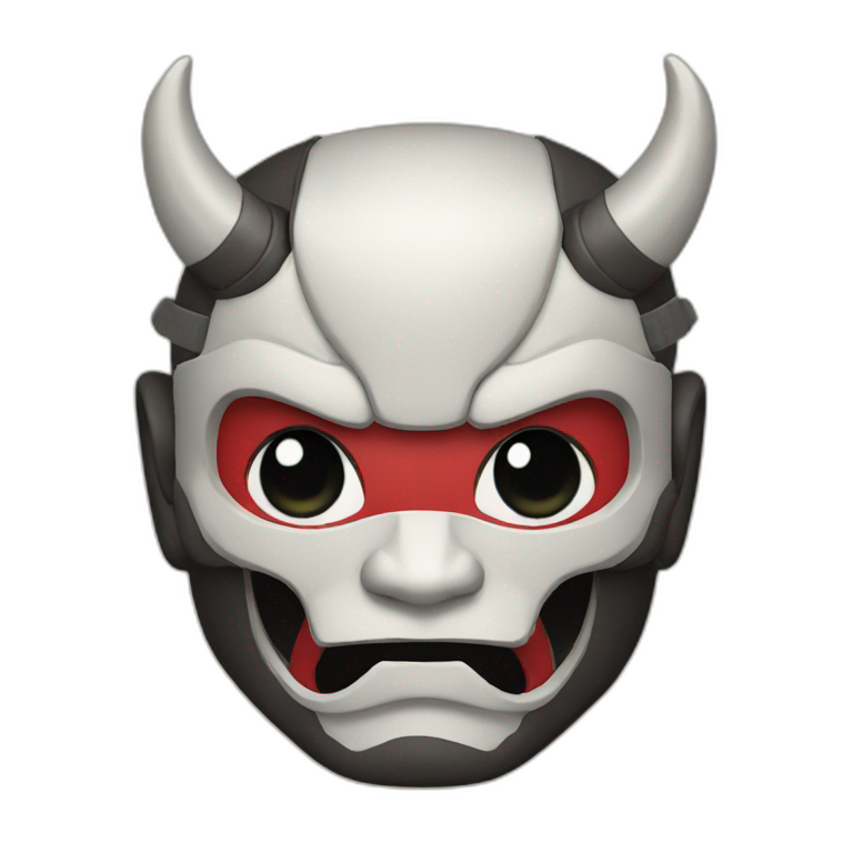 a tiger with oni teeth | AI Emoji Generator