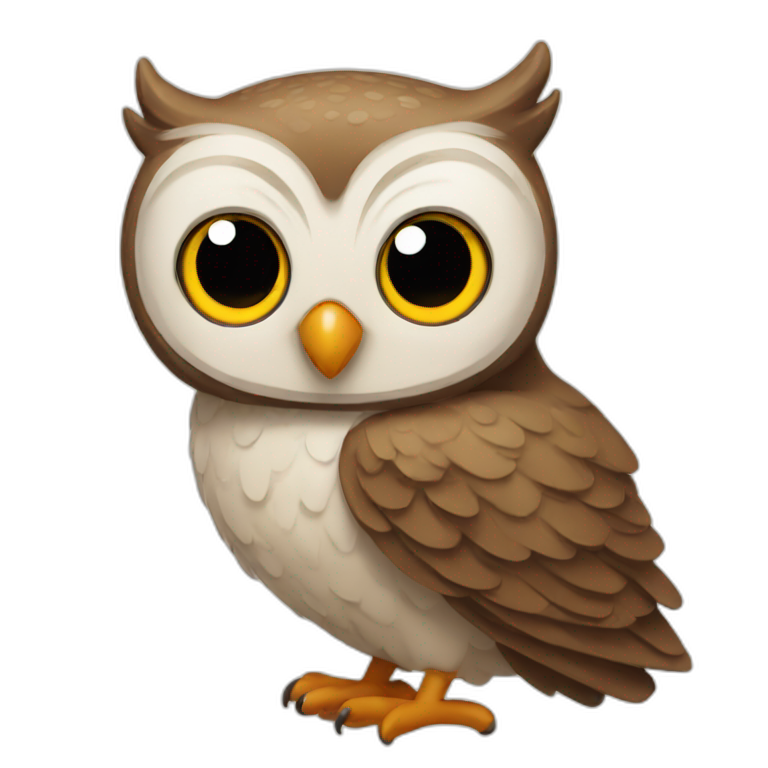 happy owl | AI Emoji Generator