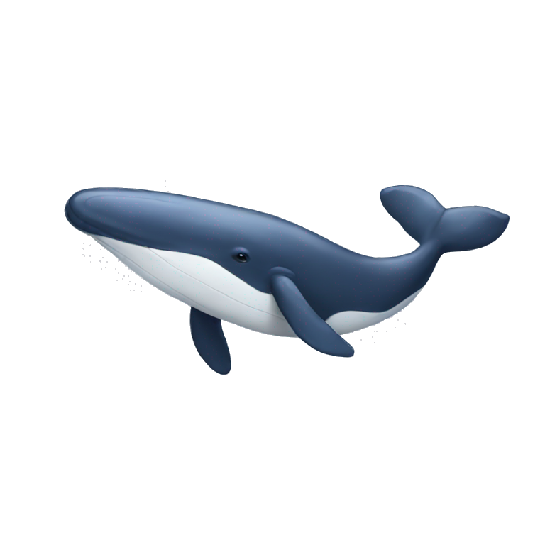 whale in a ballgown | AI Emoji Generator