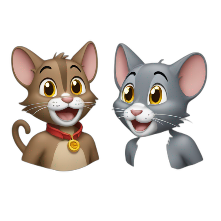 Tom and jerry | AI Emoji Generator