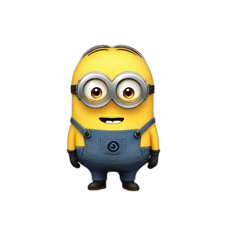 cursed fat minion family friendly | AI Emoji Generator