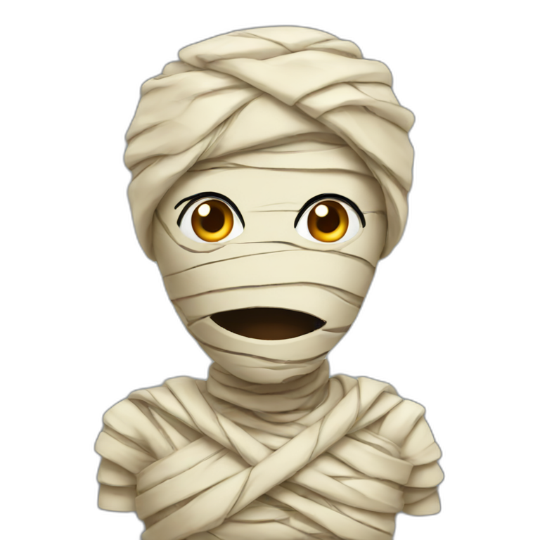 Mummy girl | AI Emoji Generator