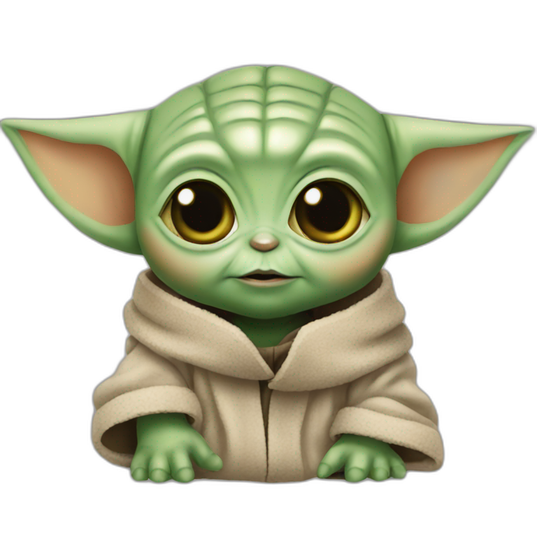 Baby yoda | AI Emoji Generator