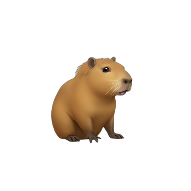 Capybara | AI Emoji Generator