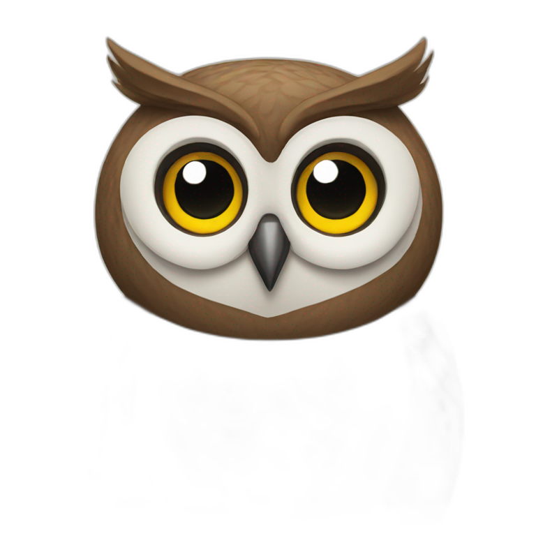 Buff owl | AI Emoji Generator