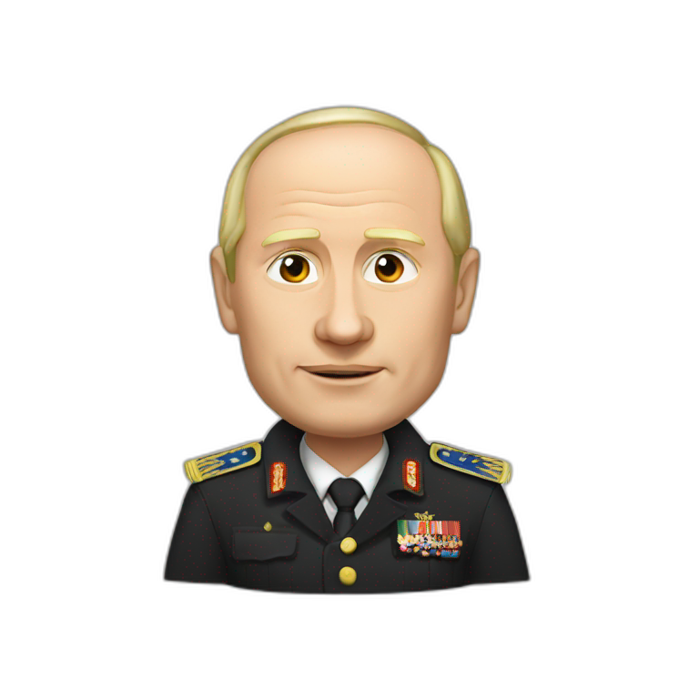 Vladimir poutine AI Emoji Generator