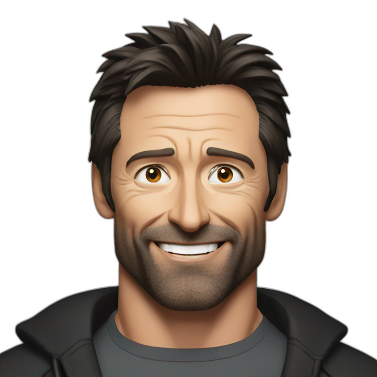 Hugh jackman wolverine | AI Emoji Generator