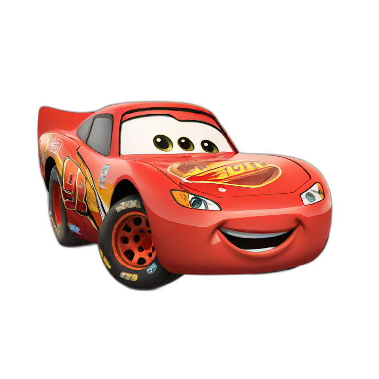 lightning McQueen | AI Emoji Generator