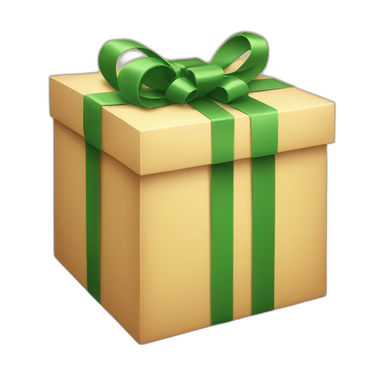 Gift box | AI Emoji Generator