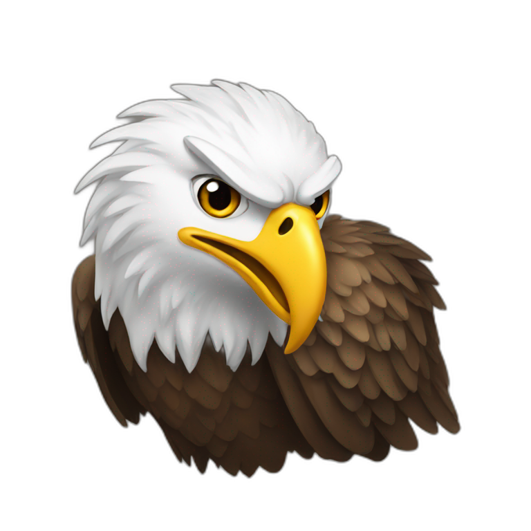 Porcupine Eagle | AI Emoji Generator