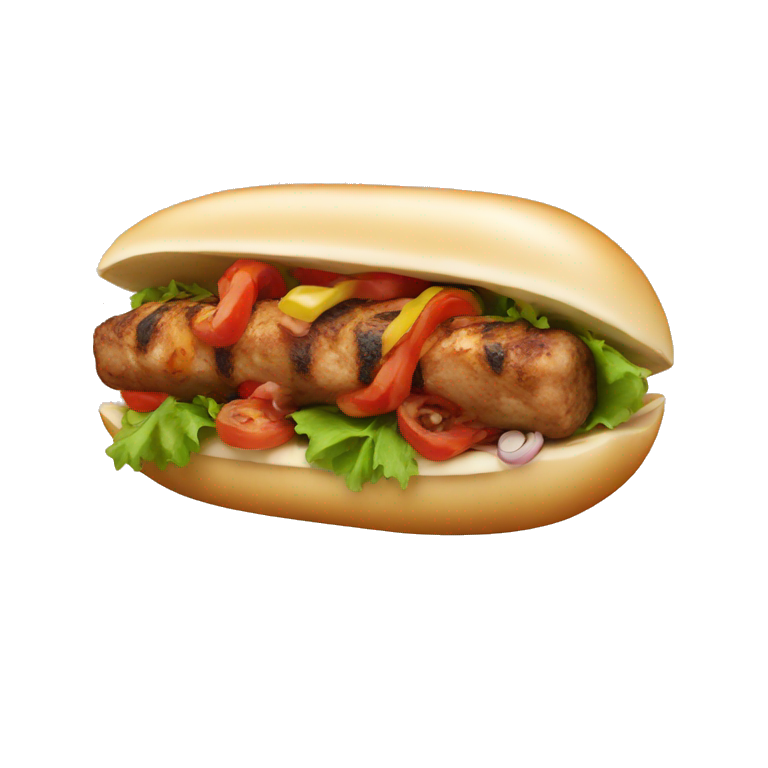 Macron eat kebab | AI Emoji Generator