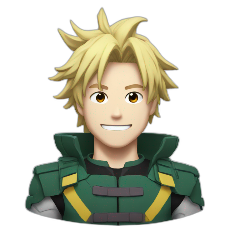 My hero academia | AI Emoji Generator