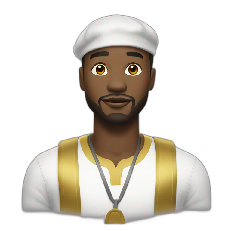 dieudonné singing | AI Emoji Generator