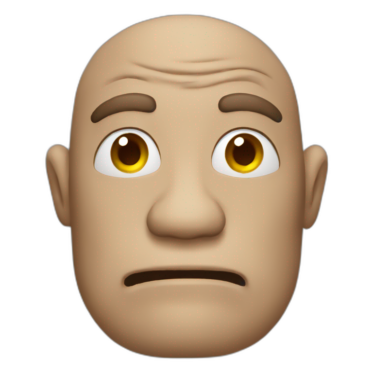 ugly person | AI Emoji Generator