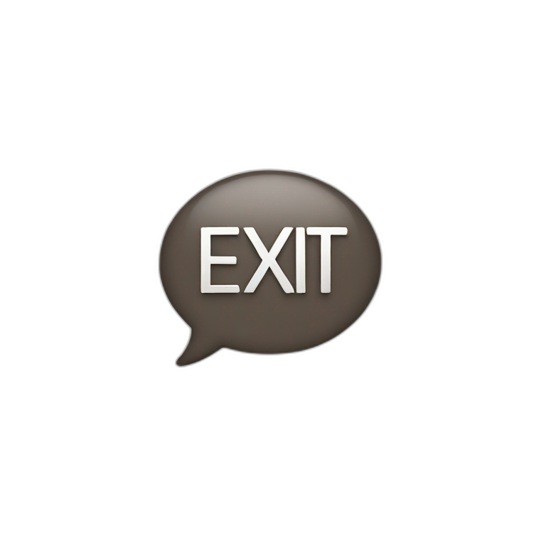 exit | AI Emoji Generator