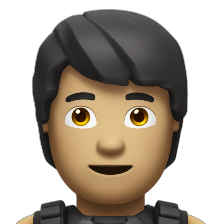 roblox man face  AI Emoji Generator