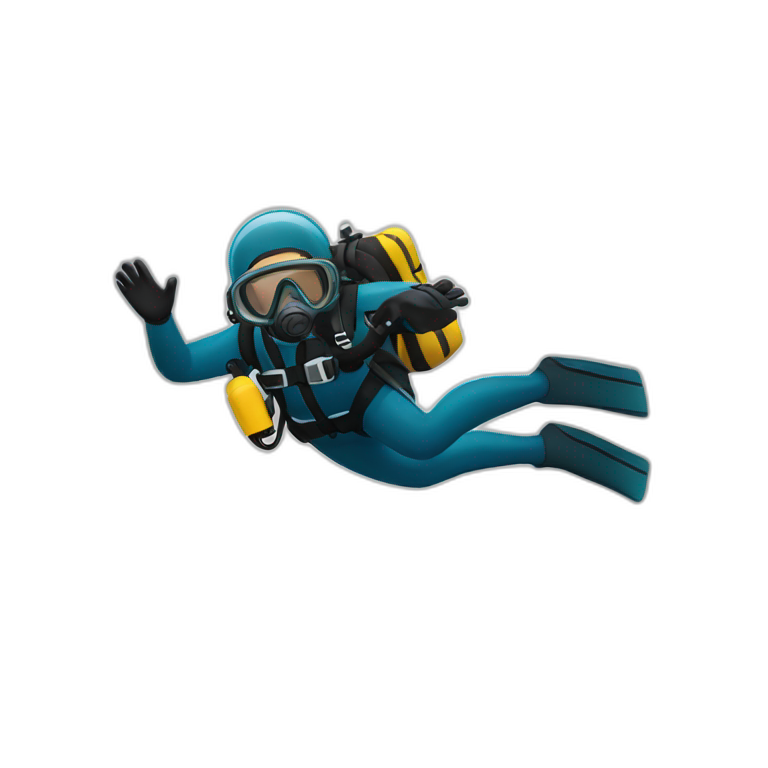 SCUBA DIVER | AI Emoji Generator