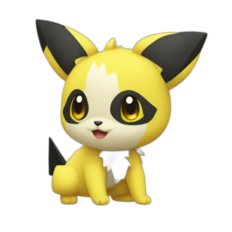 Pikachu béer and pichu | AI Emoji Generator