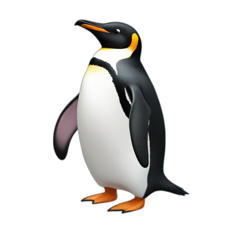 Beautiful smile penguin | AI Emoji Generator