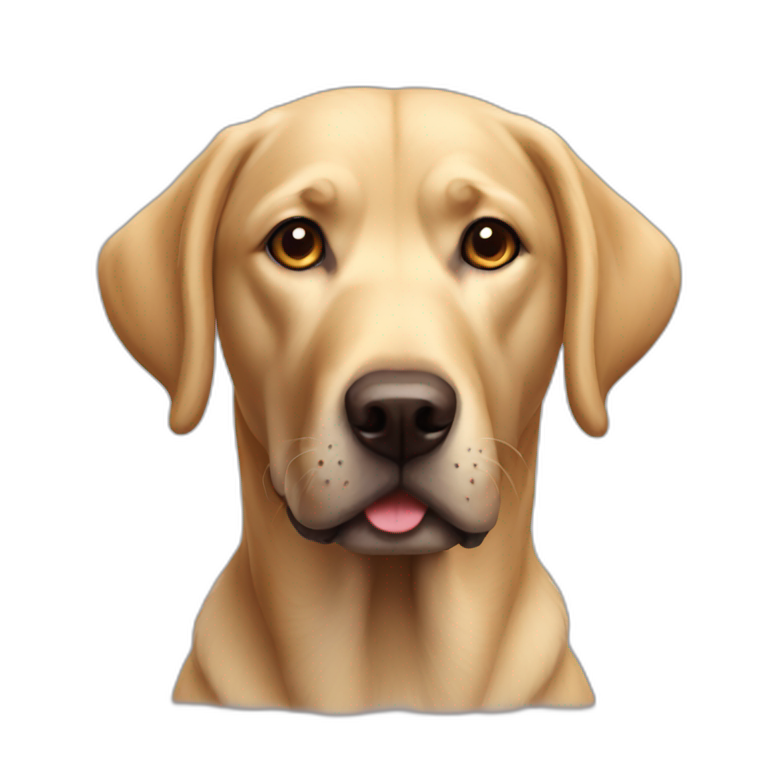 curious labrador | AI Emoji Generator