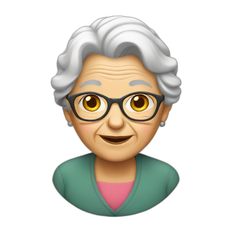 Old Victorian Lady: Age 116 | AI Emoji Generator