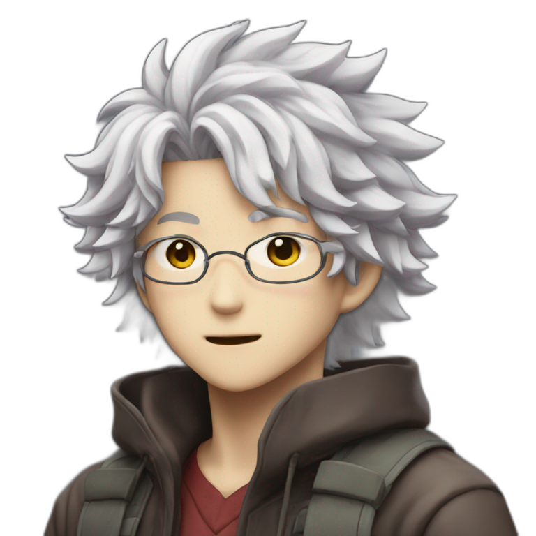 nagito komaeda | AI Emoji Generator