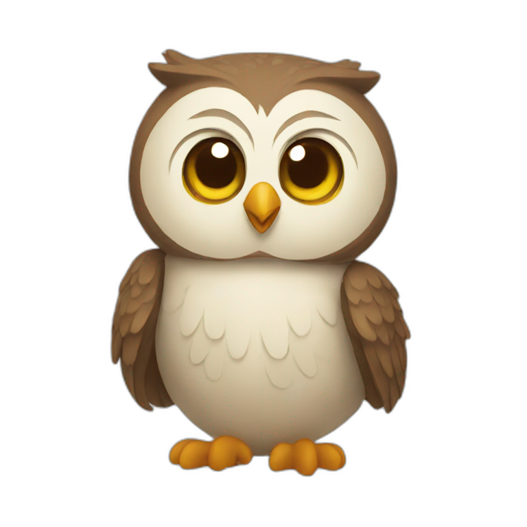 happy owl | AI Emoji Generator