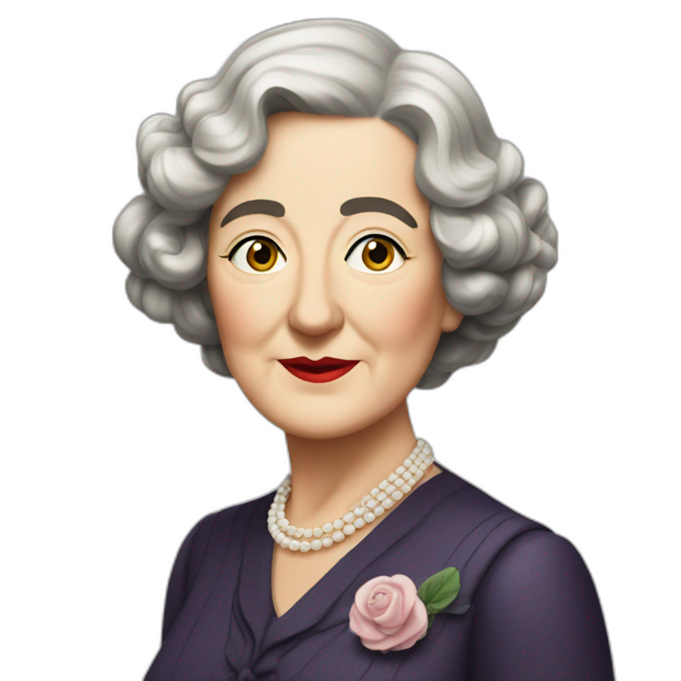 Agatha Christie | AI Emoji Generator