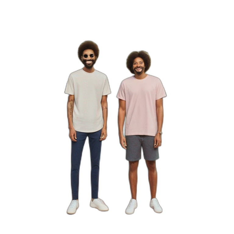 tall boy and short girl white color skin | AI Emoji Generator