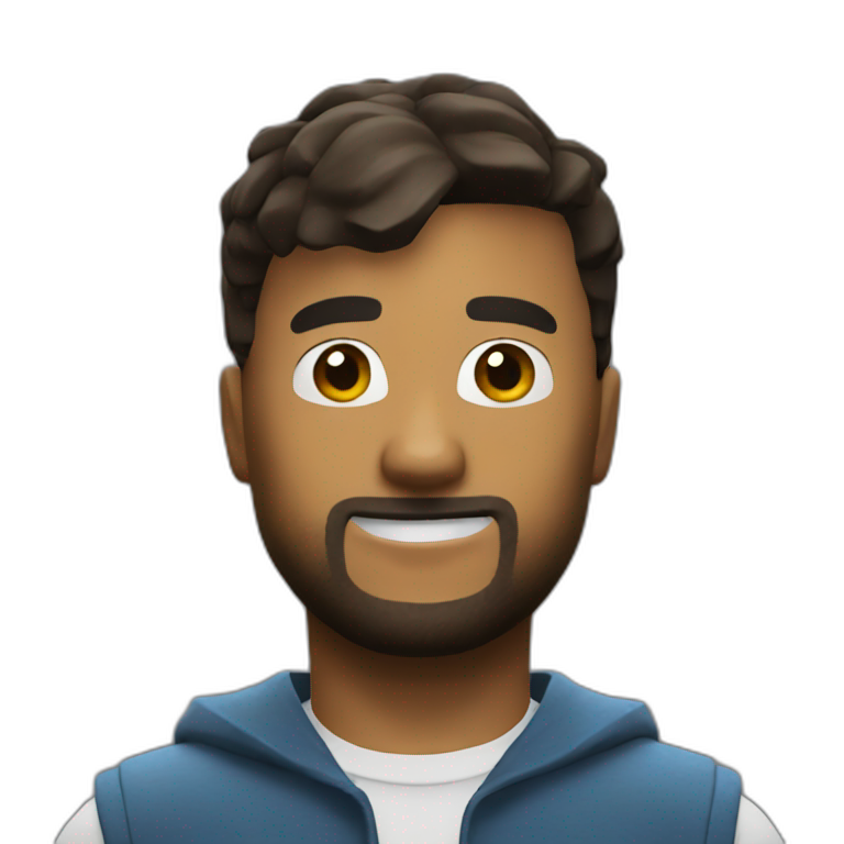 roblox man face  AI Emoji Generator