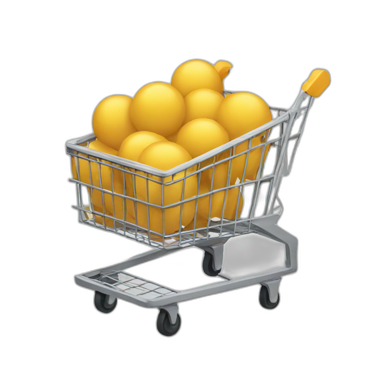 Shopping cart | AI Emoji Generator