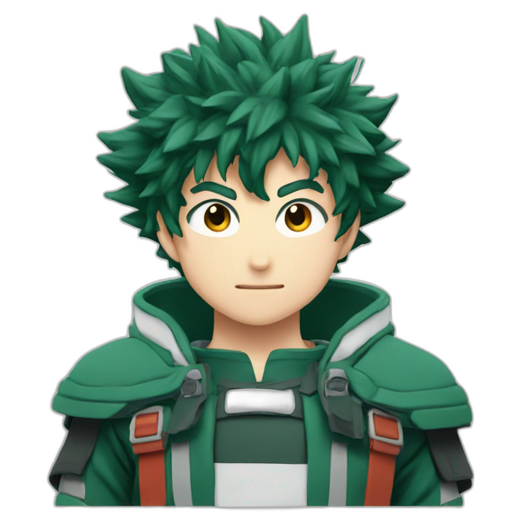 Izuku midorya | AI Emoji Generator