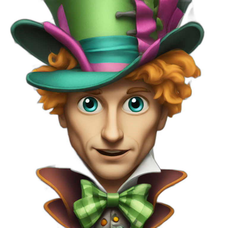 Mad hatter | AI Emoji Generator