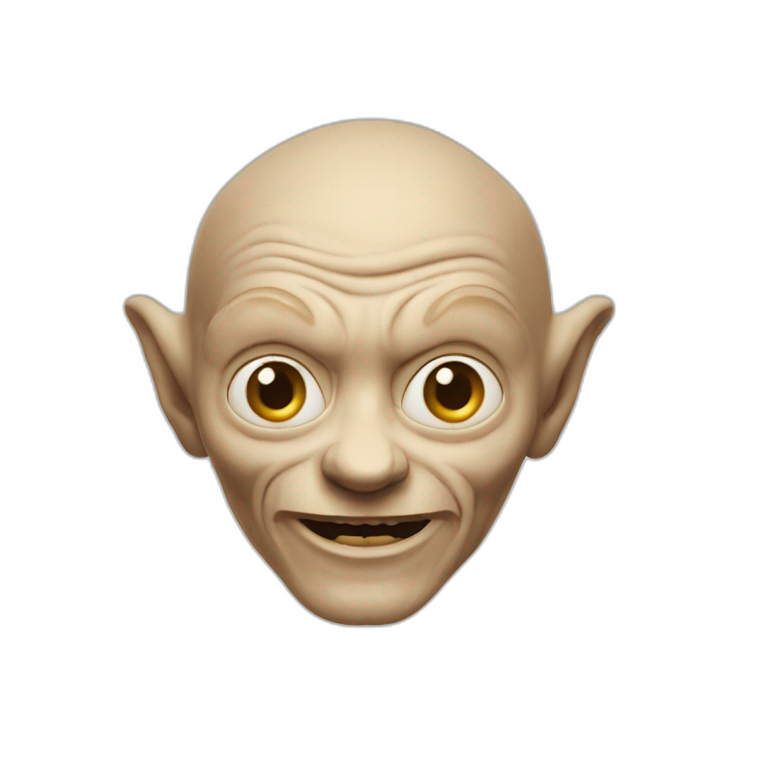 Smeagol fake | AI Emoji Generator