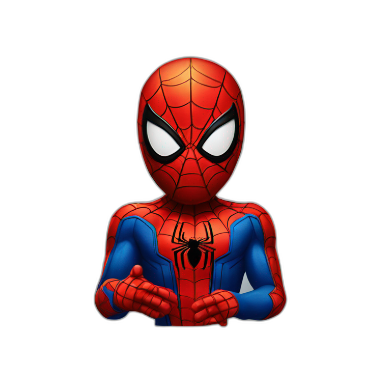 Angry spider man | AI Emoji Generator