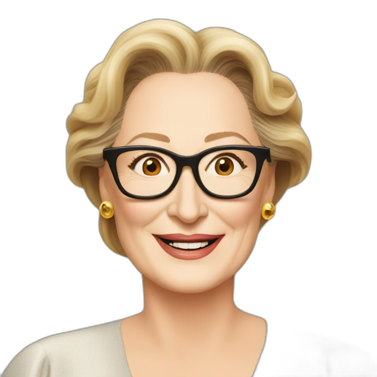 miranda priestly meryl streep ios | AI Emoji Generator