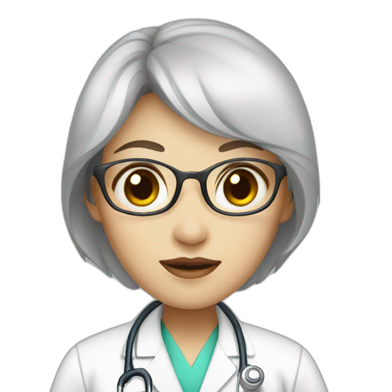 Female Doctor | AI Emoji Generator