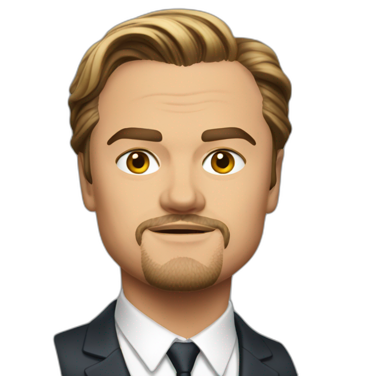 léonardo dicaprio surf | AI Emoji Generator