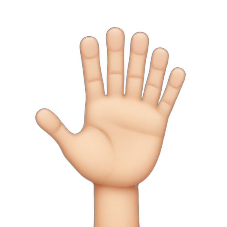 Middle finger full hand | AI Emoji Generator