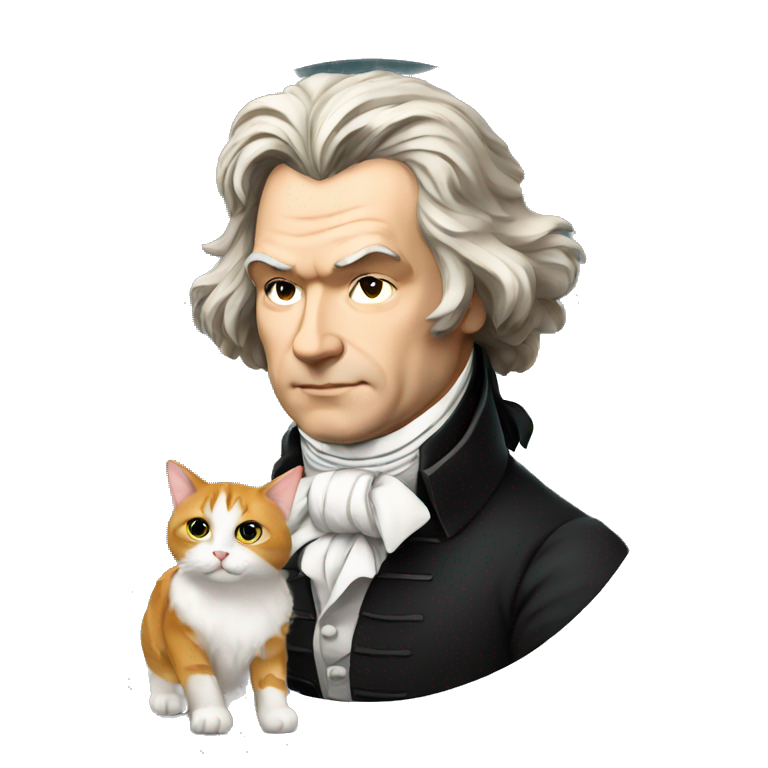 Beethoven | AI Emoji Generator