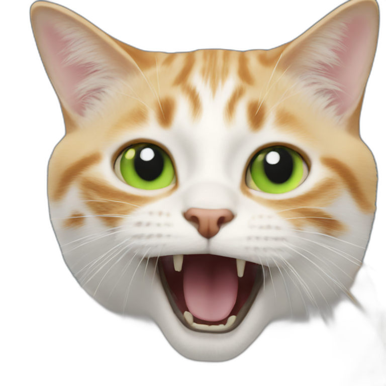 cat on dining table meme | AI Emoji Generator