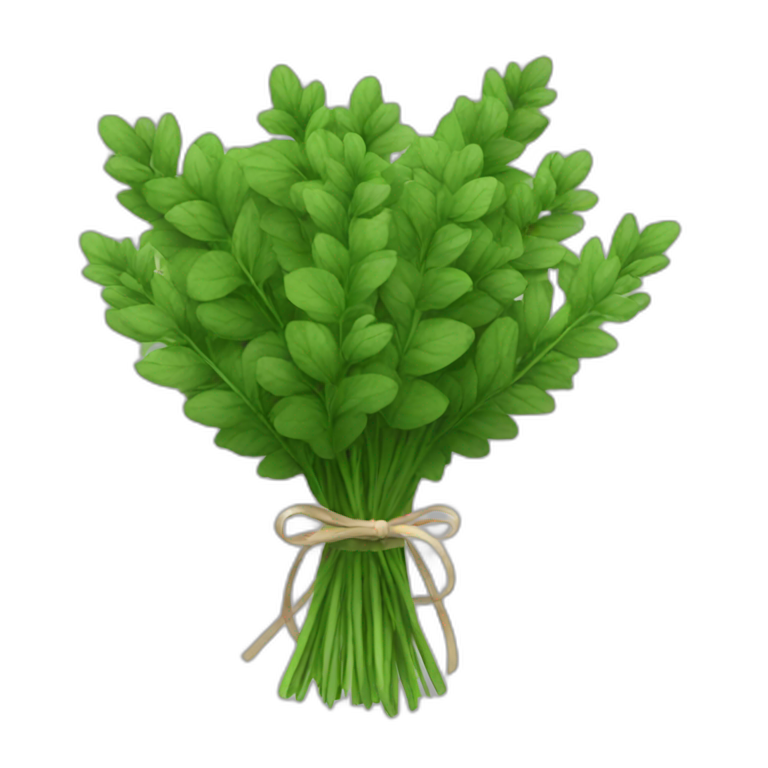 bouquet of green herbs | AI Emoji Generator