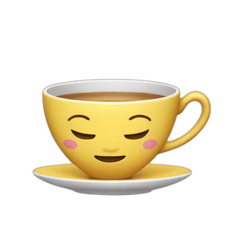 ewok holding teacup | AI Emoji Generator