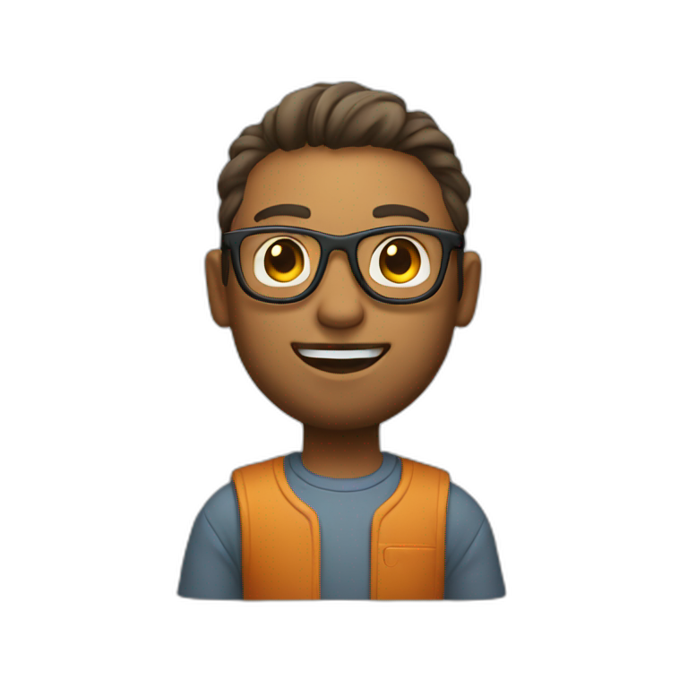 a product designer being distracted | AI Emoji Generator